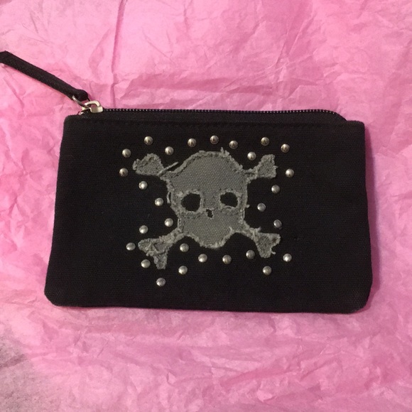 Punk Rock Goth  Fetish Skull Key Card Holder - Picture 1 of 1